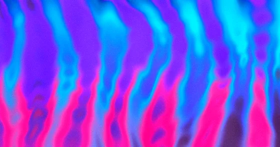 Nighttime gradient — neon on plum